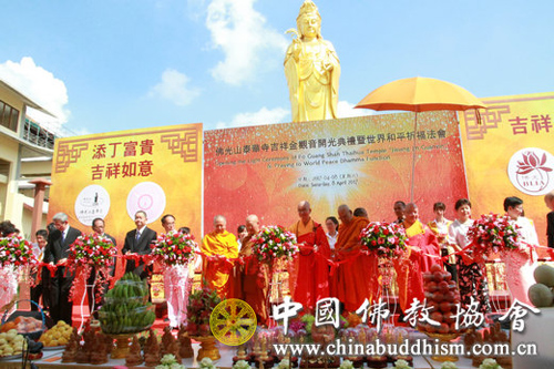 佛教-这座吉祥金观音像延续了中泰两国佛教千年交流历史