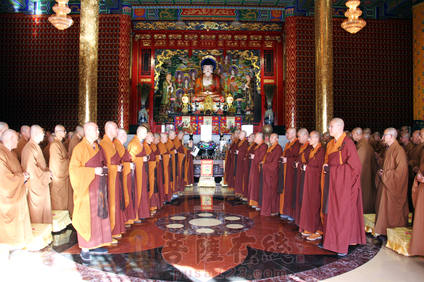 【高清图集】辽宁锦州北普陀寺传授二部僧三坛大戒法会