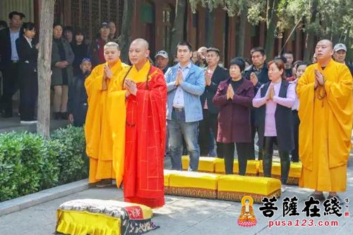 白马寺-白马寺释源美术馆展出32件经幢石刻拓片