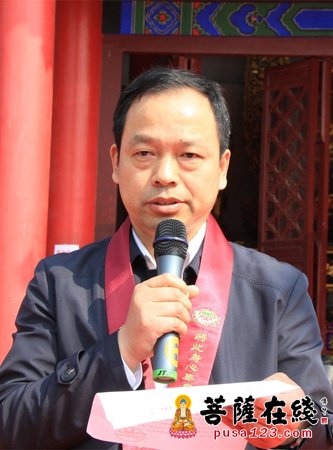 佛教-湖北枝江弥陀寺举行觉心法师晋院法会 各界人士齐赴盛会