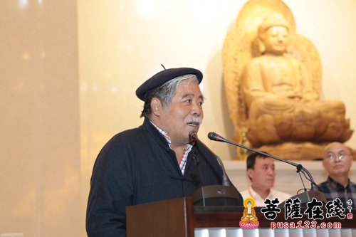 国画-“问禅金山——中国画名家邀请展”开幕 以禅画弘扬佛法