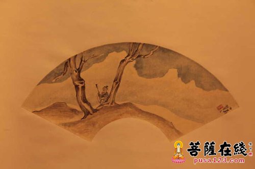 国画-“问禅金山——中国画名家邀请展”开幕 以禅画弘扬佛法