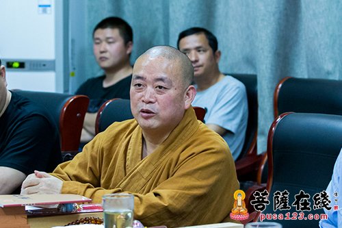 法华寺-永信大和尚赴湖州法华寺参观 就寺院建设给予意见