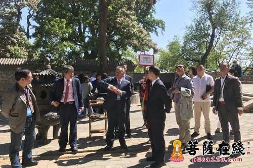 龙泉寺-中日黄檗文化交流团参访北京龙泉寺