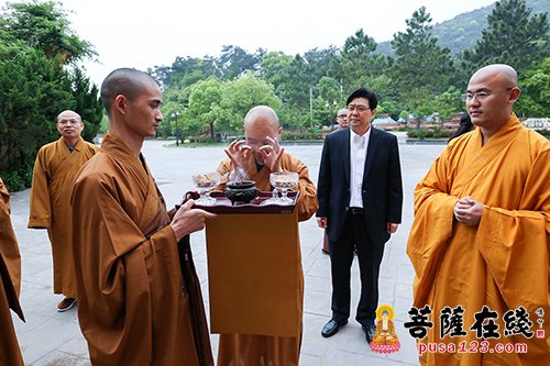 法华寺-宗性大和尚莅临法华寺 提出：抓住机遇谱写新篇章