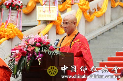 佛教-中国三大语系佛教界齐聚灵光寺 共庆2017佛诞节