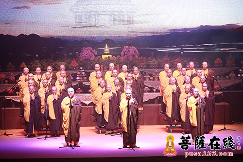 佛教-昨夜香港红馆华灯璀璨 清静庄严摄人心魂
