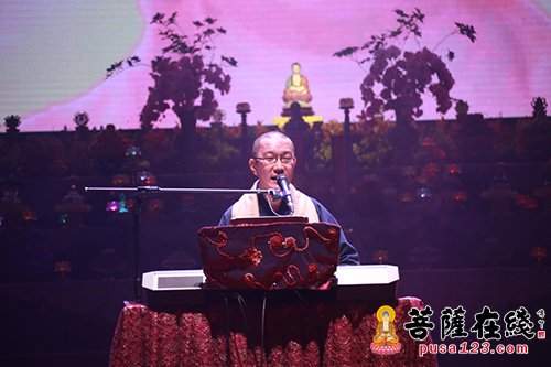 佛教-昨夜香港红馆华灯璀璨 清静庄严摄人心魂