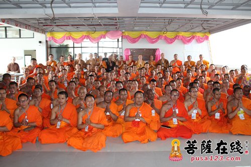 佛教-大乘佛教研究中心新办公区正式启用 志于提升中泰佛教友好交流