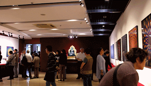 文化-汇当代艺术与佛教文化为一体的“念——玉佛禅寺”艺术展开幕