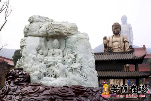 佛教-生活禅者净慧长老与3吨“心愿佛”的姻缘