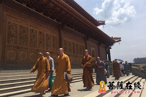 佛教-重庆佛学院一行参访宝华寺 共同致力于僧才培养