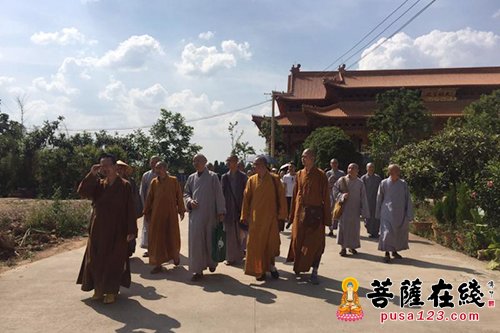 佛教-重庆佛学院一行参访宝华寺 共同致力于僧才培养