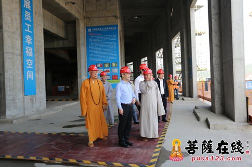 佛教-浙江省委统战部调研观音文化园观音法界建设工作