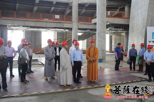 佛教-浙江省委统战部调研观音文化园观音法界建设工作