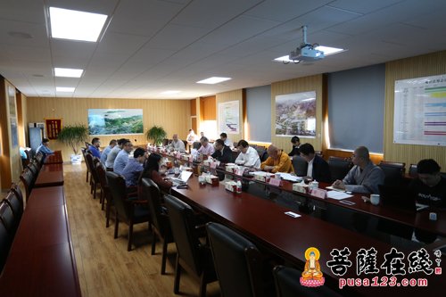 佛教-浙江省委统战部调研观音文化园观音法界建设工作
