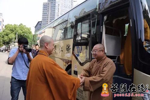 佛教-正慈大和尚率团参访七塔禅寺 学习创新湖北佛教弘法事业