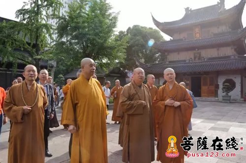 佛教-正慈大和尚率团参访七塔禅寺 学习创新湖北佛教弘法事业