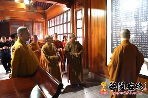 佛教-正慈大和尚率团参访七塔禅寺 学习创新湖北佛教弘法事业
