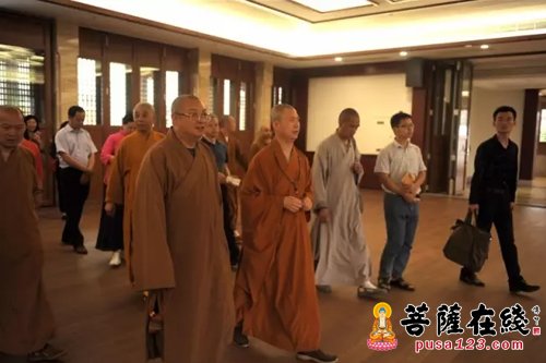 佛教-正慈大和尚率团参访七塔禅寺 学习创新湖北佛教弘法事业