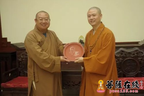 佛教-正慈大和尚率团参访七塔禅寺 学习创新湖北佛教弘法事业