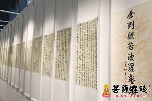 牛首山-谦谦礼佛心——佛顶艺海“道路”杨昀霖国画展在牛首山开幕