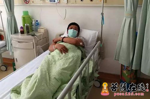 白血病-悟才法师为白血病患者送去南山禅寺的温暖