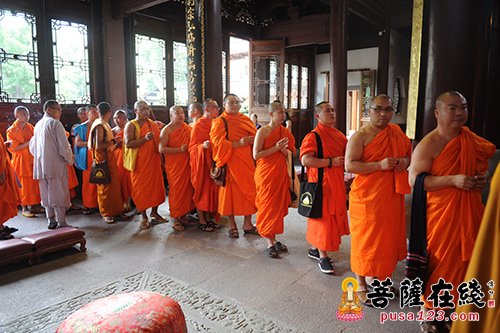 佛教-云南省南传佛教代表参访团参访七塔禅寺
