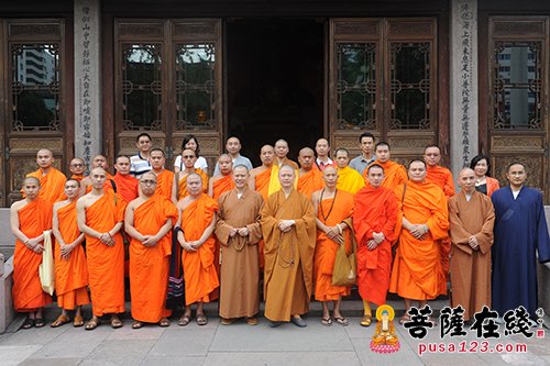佛教-云南省南传佛教代表参访团参访七塔禅寺