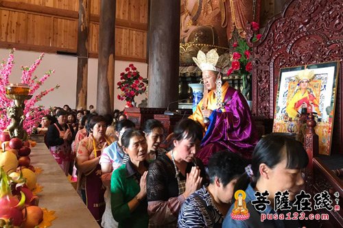 药王菩萨-昆明西华禅寺举行药王菩萨暨灵药祖师诞辰法会