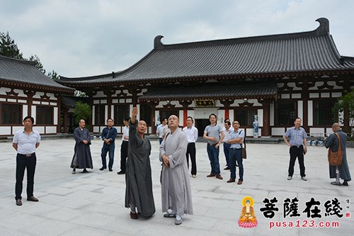 禅宗-黄梅县政协一行参访中国禅宗司空山二祖寺