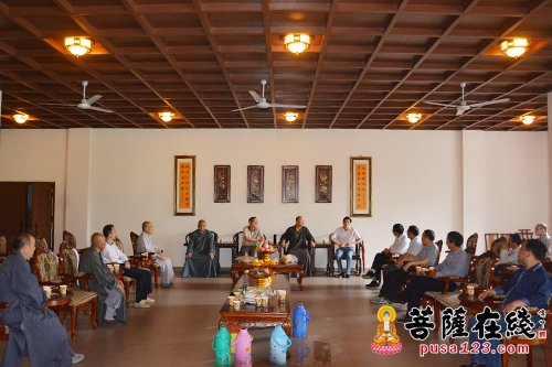 禅宗-黄梅县政协一行参访中国禅宗司空山二祖寺
