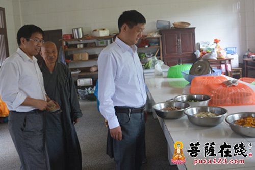 岳西-岳西县人大赴二祖寺开展《宗教事务条例》贯彻落实执法检查