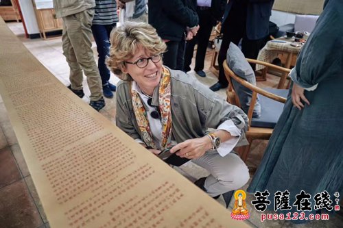 艺术-法中艺术协会主席Christian ETIE先生率团赴曹洞佛学院开展艺术交流