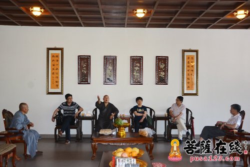 禅宗-王小兰率团参访二祖寺 深入了解二祖寺禅宗文化