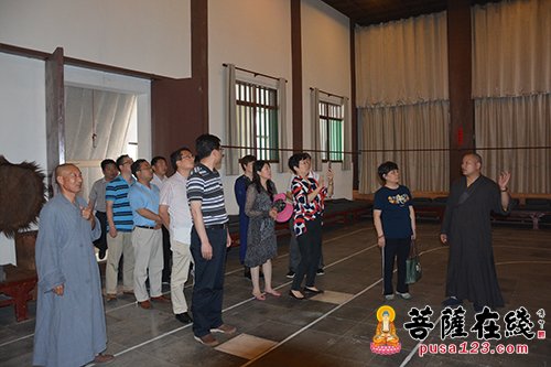 禅宗-王小兰率团参访二祖寺 深入了解二祖寺禅宗文化