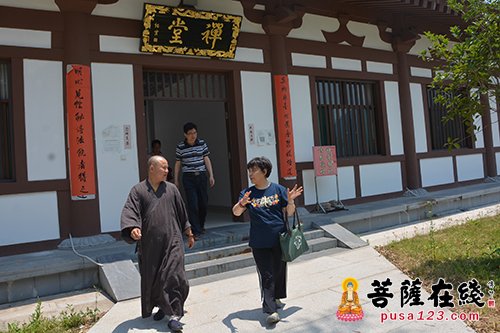 禅宗-王小兰率团参访二祖寺 深入了解二祖寺禅宗文化