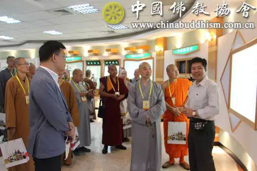 佛教-玄奘大师精神在宝岛传递 当代佛教艺术叹为观止——中国佛教协会教育考察团赴玄奘大学、中台佛教学院参访