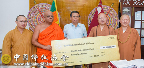 佛教-“一带一路”上的佛教交流与慈善援助——中国佛教代表团访问斯里兰卡
