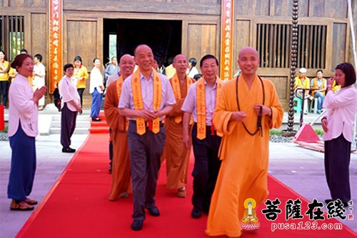 佛教-手护菩提心 自利利他 安福利生慈善基金会于安福寺成立