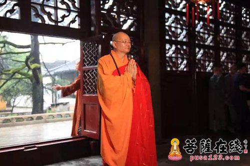 灵岩山寺-灵岩山寺举行宏度法师晋院仪式 承继净土宗风 弘灵岩道风