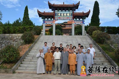 佛教-江西省佛协副会长妙安法师一行参观走访兴国部分寺院