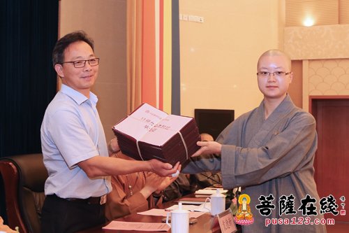 佛教-中国佛学院普陀山学院毕业典礼 道慈大和尚开示坚守信仰