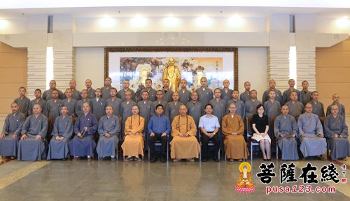 佛教-中国佛学院普陀山学院毕业典礼 道慈大和尚开示坚守信仰