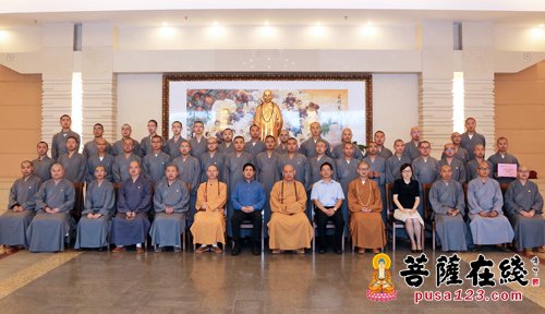 佛教-中国佛学院普陀山学院毕业典礼 道慈大和尚开示坚守信仰