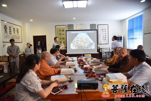 佛教-就申办佛学院事宜 山东省佛教协会会长仁昌法师一行调研合卢寺