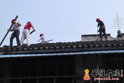 宜阳-宜阳寺大雄宝殿复建工程启动 与会信众共同见证