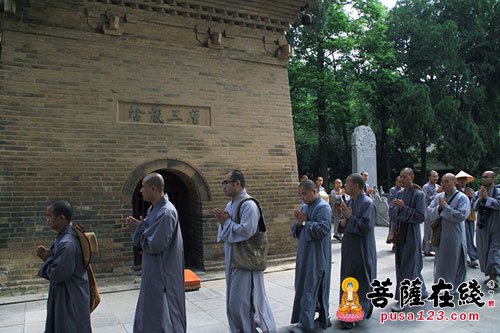 文化-河北佛学院师生参访西安 强化爱国主义教育