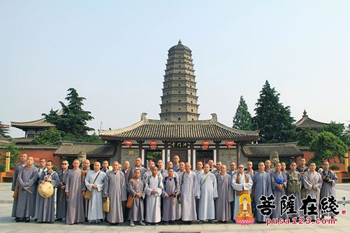 文化-河北佛学院师生参访西安 强化爱国主义教育