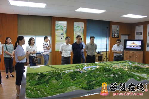 观音-浙江省省委组织部、舟山市代表调研观音法界项目